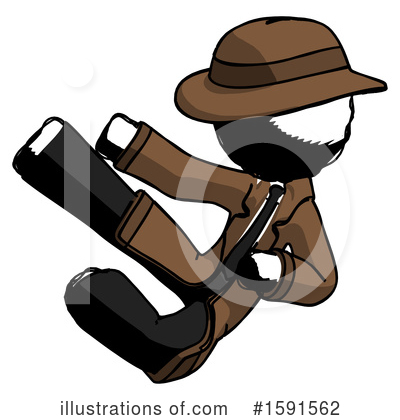 Royalty-Free (RF) Ink Design Mascot Clipart Illustration by Leo Blanchette - Stock Sample #1591562