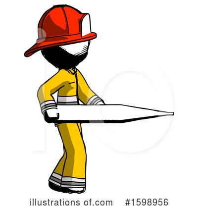 Royalty-Free (RF) Ink Design Mascot Clipart Illustration by Leo Blanchette - Stock Sample #1598956