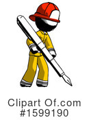 Ink Design Mascot Clipart #1599190 by Leo Blanchette