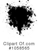 Ink Splatter Clipart #1058565 by michaeltravers