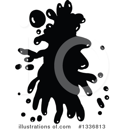 Royalty-Free (RF) Ink Splatter Clipart Illustration by Prawny - Stock Sample #1336813