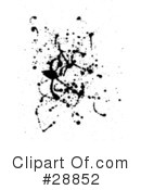 Ink Splatters Clipart #28852 by KJ Pargeter