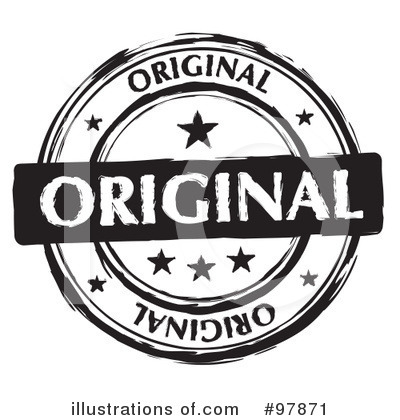 Royalty-Free (RF) Ink Stamp Clipart Illustration by michaeltravers - Stock Sample #97871