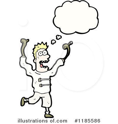 Crazy Man Clipart #1185586 by lineartestpilot