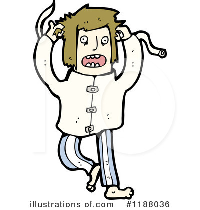 Royalty-Free (RF) Insane Clipart Illustration by lineartestpilot - Stock Sample #1188036