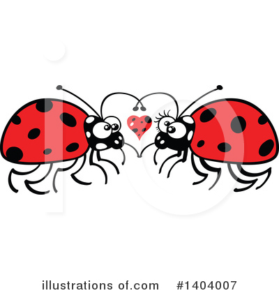 Insect Clipart #1404007 by Zooco