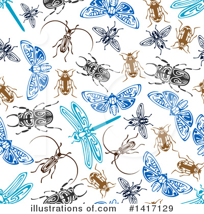 Royalty-Free (RF) Insect Clipart Illustration by Vector Tradition SM - Stock Sample #1417129