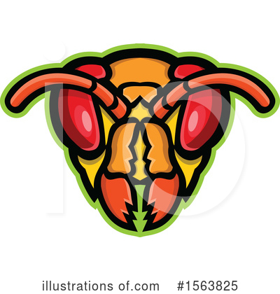 Royalty-Free (RF) Insect Clipart Illustration by patrimonio - Stock Sample #1563825
