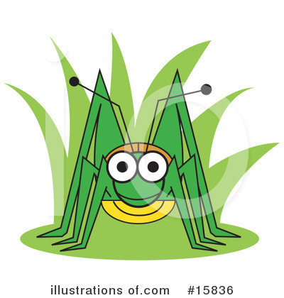 Grasshoppers Clipart #15836 by Andy Nortnik