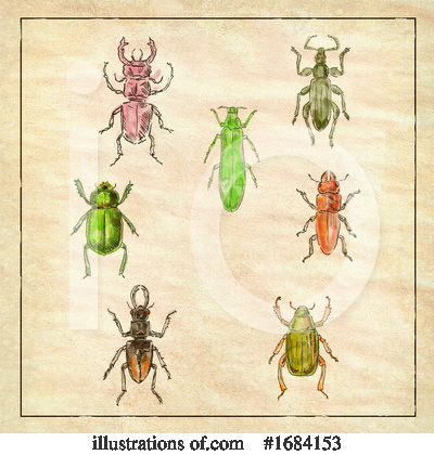 Royalty-Free (RF) Insect Clipart Illustration by patrimonio - Stock Sample #1684153