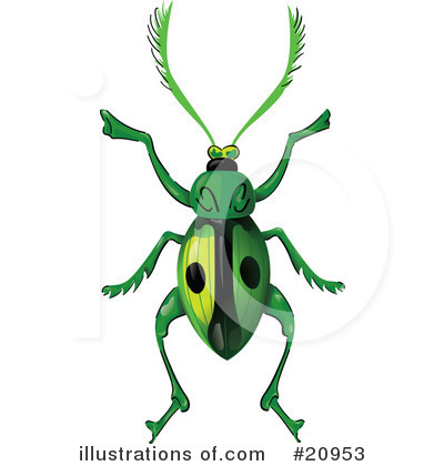 Royalty-Free (RF) Insect Clipart Illustration by Paulo Resende - Stock Sample #20953