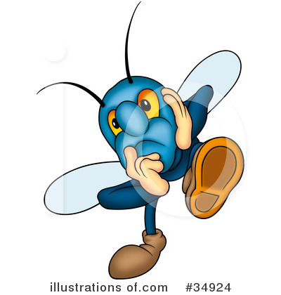 Royalty-Free (RF) Insect Clipart Illustration by dero - Stock Sample #34924