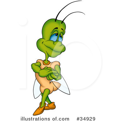Royalty-Free (RF) Insect Clipart Illustration by dero - Stock Sample #34929