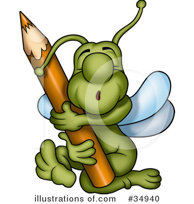 Royalty-Free (RF) Insect Clipart Illustration by dero - Stock Sample #34940