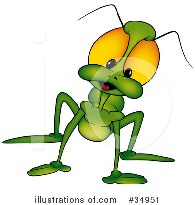 Royalty-Free (RF) Insect Clipart Illustration by dero - Stock Sample #34951