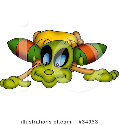 Royalty-Free (RF) Insect Clipart Illustration by dero - Stock Sample #34953
