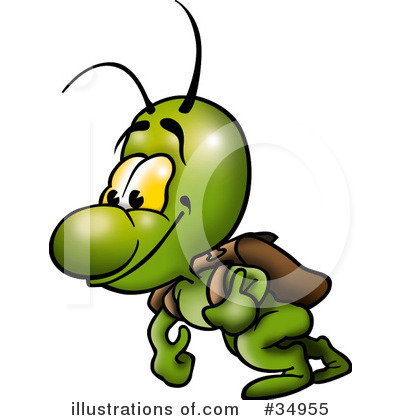 Royalty-Free (RF) Insect Clipart Illustration by dero - Stock Sample #34955