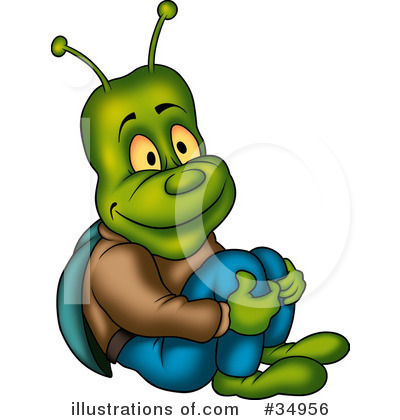 Royalty-Free (RF) Insect Clipart Illustration by dero - Stock Sample #34956