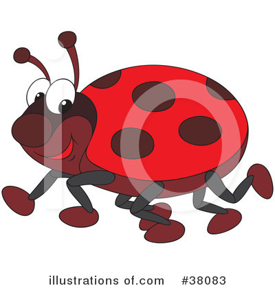 Royalty-Free (RF) Insect Clipart Illustration by Alex Bannykh - Stock Sample #38083