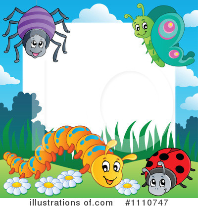 Royalty-Free (RF) Insects Clipart Illustration by visekart - Stock Sample #1110747
