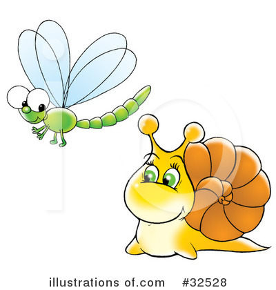 Royalty-Free (RF) Insects Clipart Illustration by Alex Bannykh - Stock Sample #32528