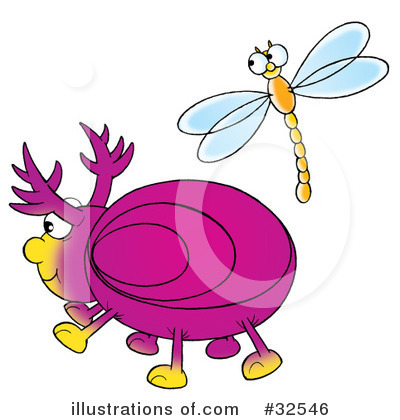 Royalty-Free (RF) Insects Clipart Illustration by Alex Bannykh - Stock Sample #32546