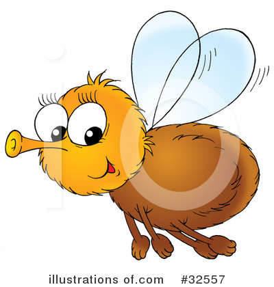 Royalty-Free (RF) Insects Clipart Illustration by Alex Bannykh - Stock Sample #32557