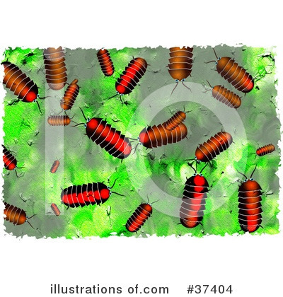 Royalty-Free (RF) Insects Clipart Illustration by Prawny - Stock Sample #37404