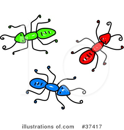 Royalty-Free (RF) Insects Clipart Illustration by Prawny - Stock Sample #37417