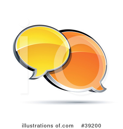 Royalty-Free (RF) Instant Messenger Clipart Illustration by beboy - Stock Sample #39200