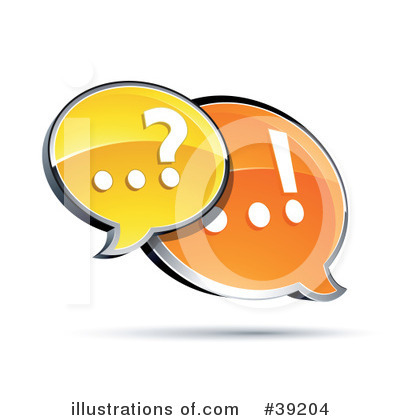 Royalty-Free (RF) Instant Messenger Clipart Illustration by beboy - Stock Sample #39204