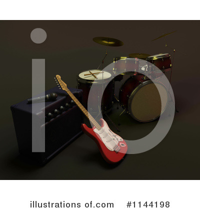 Guitar Clipart #1144198 by KJ Pargeter