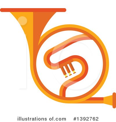 Horn Clipart #1392762 by Vector Tradition SM