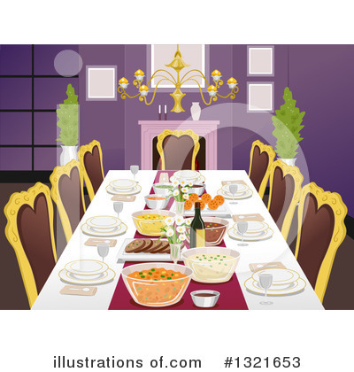 Dining Room Clipart #1321653 by BNP Design Studio