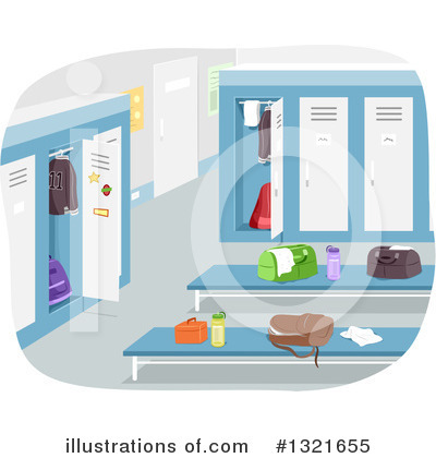 Lockers Clipart #1321655 by BNP Design Studio