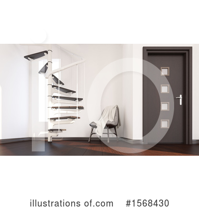 Stairs Clipart #1568430 by KJ Pargeter