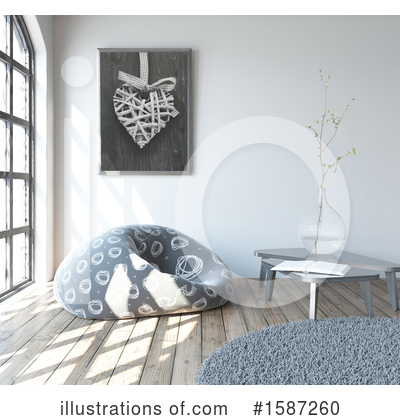 Royalty-Free (RF) Interior Clipart Illustration by KJ Pargeter - Stock Sample #1587260