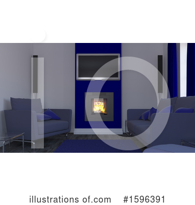 Royalty-Free (RF) Interior Clipart Illustration by KJ Pargeter - Stock Sample #1596391