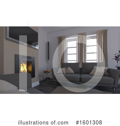 Royalty-Free (RF) Interior Clipart Illustration by KJ Pargeter - Stock Sample #1601308