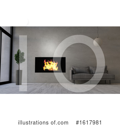 Royalty-Free (RF) Interior Clipart Illustration by KJ Pargeter - Stock Sample #1617981