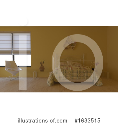 Bedroom Clipart #1633515 by KJ Pargeter