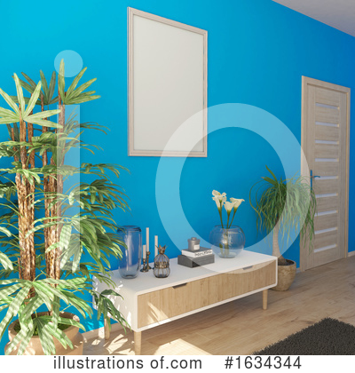 Royalty-Free (RF) Interior Clipart Illustration by KJ Pargeter - Stock Sample #1634344