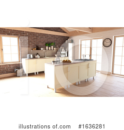 Royalty-Free (RF) Interior Clipart Illustration by KJ Pargeter - Stock Sample #1636281