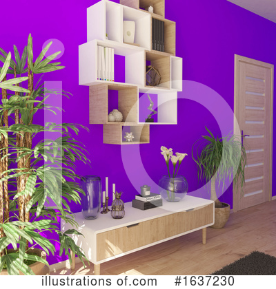 Royalty-Free (RF) Interior Clipart Illustration by KJ Pargeter - Stock Sample #1637230