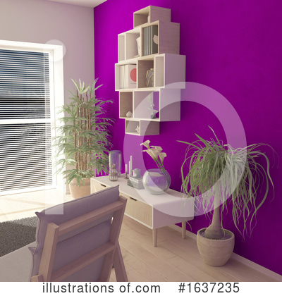 Royalty-Free (RF) Interior Clipart Illustration by KJ Pargeter - Stock Sample #1637235