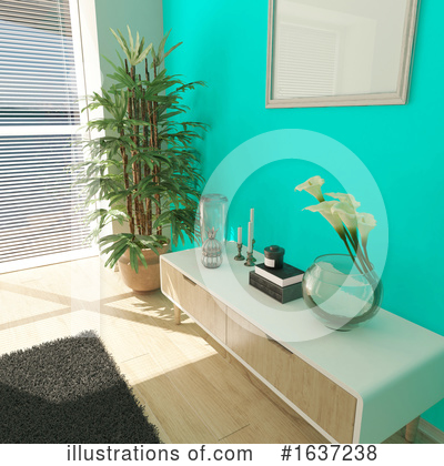 Royalty-Free (RF) Interior Clipart Illustration by KJ Pargeter - Stock Sample #1637238