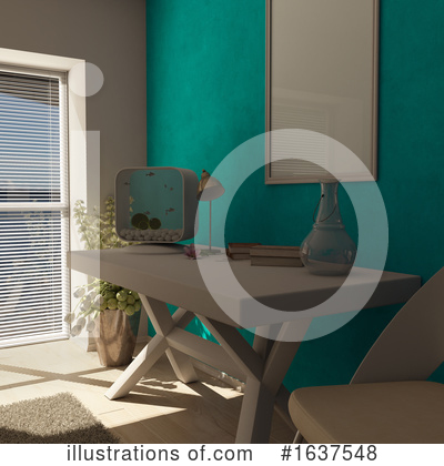 Royalty-Free (RF) Interior Clipart Illustration by KJ Pargeter - Stock Sample #1637548