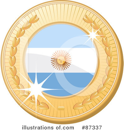 Royalty-Free (RF) International Medal Clipart Illustration by elaineitalia - Stock Sample #87337