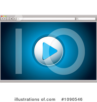 Royalty-Free (RF) Internet Browser Clipart Illustration by michaeltravers - Stock Sample #1090546
