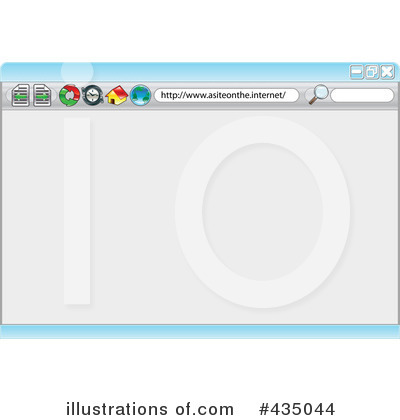 Royalty-Free (RF) Internet Browser Clipart Illustration by AtStockIllustration - Stock Sample #435044